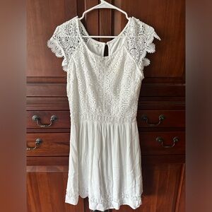Maurice’s White Lace Mini Dress